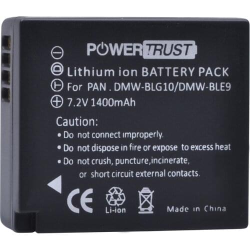 1Pcs DMW-BLG10 BLG10E BLG10PP BLE9 BLE9E Battery for Panasonic Lumix DMC GF6 GX7 GF3 GF5 ZS100 ZS60 LX100 GX85 DC-ZS70 GX80