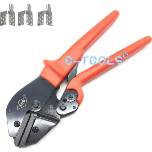 AP-02 Non-insulated heating film connector crimping tool hand terminal crimp pliers tools crimper with flat crimping jaws
