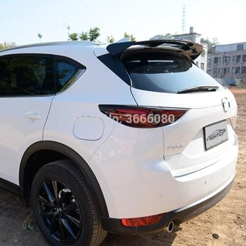 Car Styling Exterior Universal Style Rear Spoiler Wing Tail Trunk Lid Cover Roof Spoiler Decoration For Mazda CX-5 CX5 2012-2019