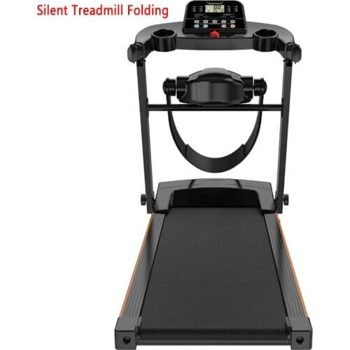 Mini Mute Treadmill with Handrail Electric Folding Running Machine Home Foldable Walking Machine Indoor Fitness Equipment