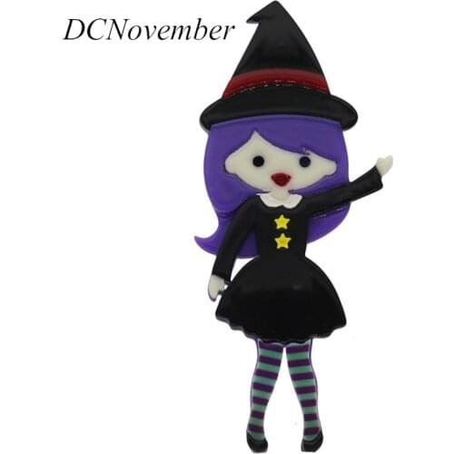 Wilhelmina_Witch Brooch Pin wilhelmina the witch