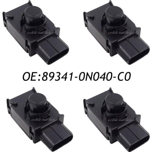New 4pcs 89341-0N040-C0 89341-0N040 PDC Parking Sensor Bumper Object Reverse Assist Radar For Toyota