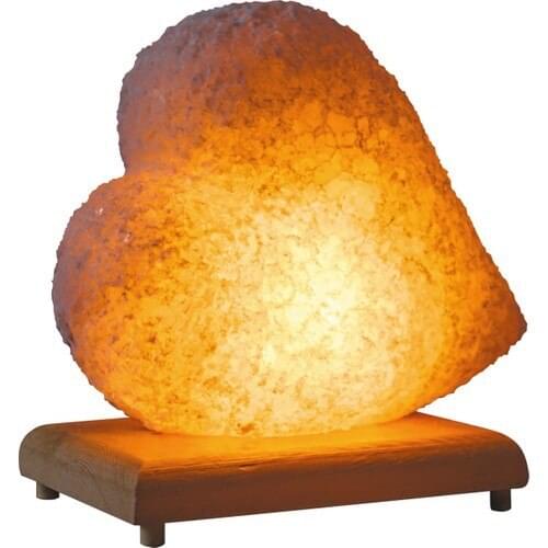Doğaca Natural Rock Salt Lamp-Heart