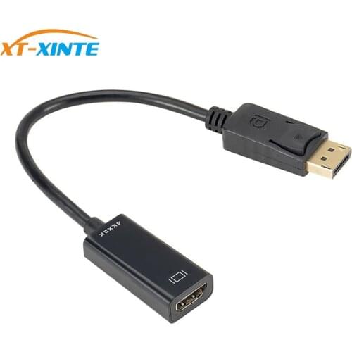 DP to HDMI-compatible 4K 1080P Cable PC DisplayPort to HDMI-compatible for Mini Projector TV Television Monitor For HP Laptop