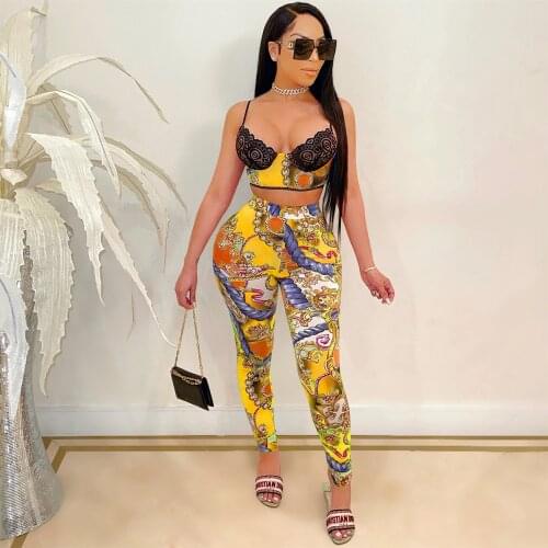 2 Piece Set Africa Clothes 2021 African Dashiki New Dashiki Fashion Suit Top And Trousers Super Elastic Matching Sets For Lady