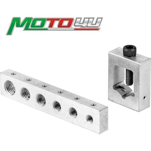 M6/M8/M10/M12 Universal Safety Wire Nut and Bolt Jig Kit Drill Jig Metric Punching tool Motorcycle Accessories