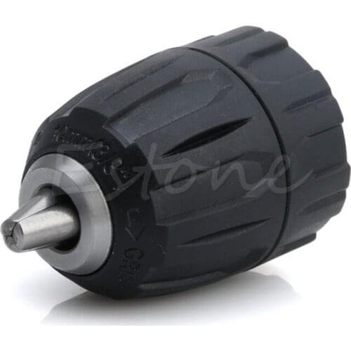 New 0.8-10MM Capacity 3/8-24UNF Mount Keyless Thread Drill Chuck Hand Tool