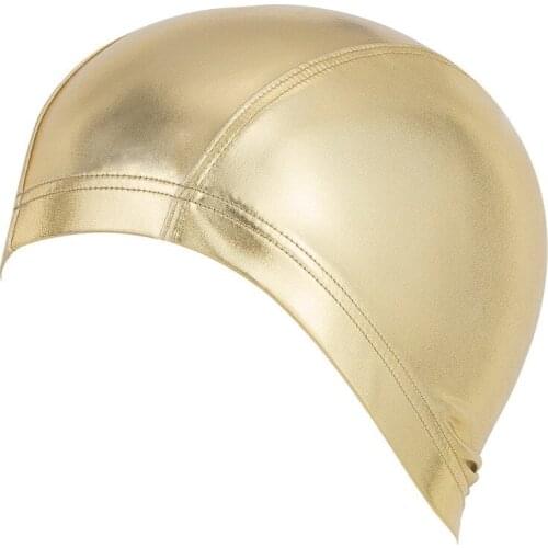 New 2020 Elastic Waterproof Nylon Protect Ears Long Hair Sports Swim Pool Hat Swimming Cap Suitable for any head for Men & Women