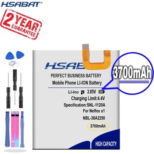 New Arrival [ HSABAT ] 3700mAh NBL-38A2250 Replacement Battery for TP-link Neffos x1 32GB,TP902A