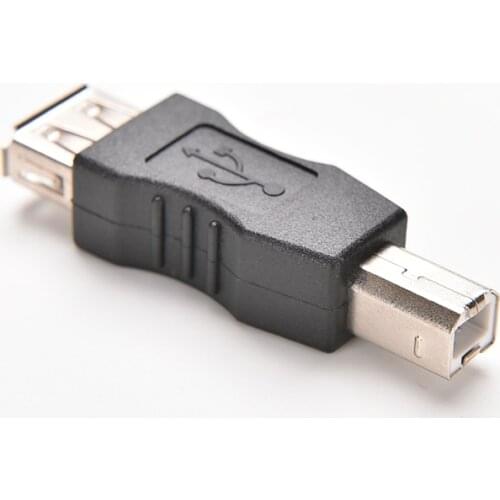 JETTING New 1PC New USB 2.0 Type A Female to USB Type B Male Converter Adapter USB Print Cable Conector Changer