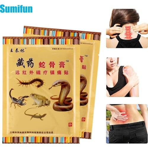 40pcs Scorpion Pain Patch Rheumatoid Arthritis Pain Relief Medicinal Herbal Plaster for Body Back Neck Muscle Joint Ache Massage