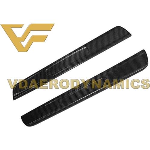 Suitable For 04-11 997 997.1 997.2 Porsche 911 Carrera S 4 4S GTS Carbon Fiber Door Sills Pair