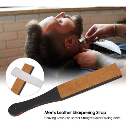Professional Leather Knife Sharpener Double-sided Sharpening Tools Handmade Razors Folding Knife keep straight razor keen