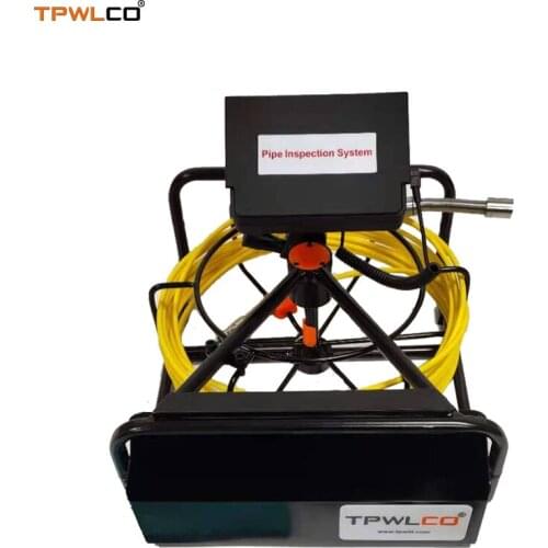 17mm Waterproof Drain Camera 10-50m Cable 16GB SD Card With DVR 4.3inch Video Pipe Inspection Industrial System With 6pcs LEDS