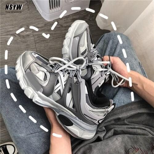 Womens old shoes new 2020 fashion retro casual shoes street shooting sports shoes large size 40-44