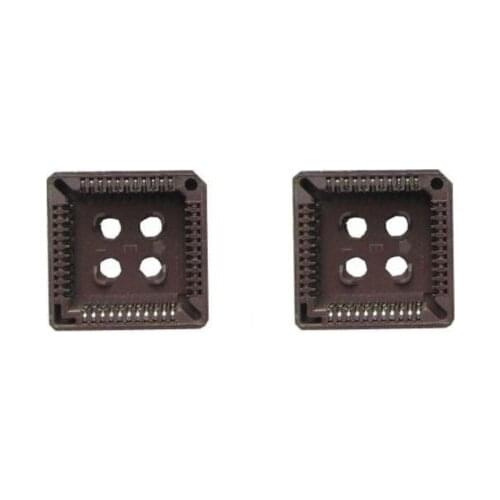 3PCS PLCC44 44 Pin 44Pin DIP IC Socket Adapter PLCC Converter Brand