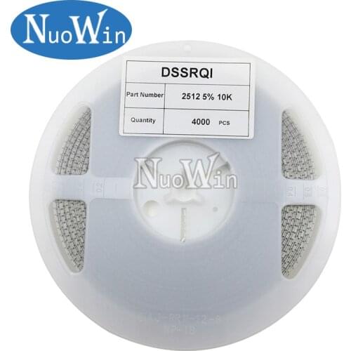 4000pcs 2512 1W SMD Chip Resistor resistors 0R - 10M 0 0.1 0.5 100 220 ohm 0.1R 0.5R 100R 220R 1K 2.2K 4.7K 10K 47K 100K 1M 10M