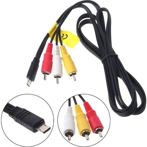 AV Cable VMC-15MR2 RCA Terminal Cord for sony Handycam Camcorder Digital Camera
