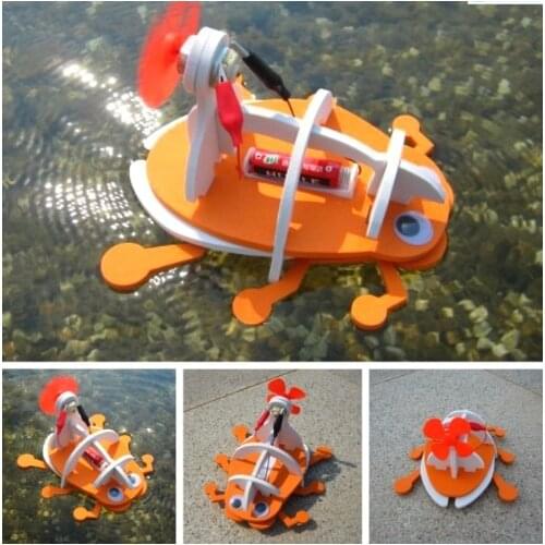 Bionic Educational Toys Diy Electric Beetle Popular Science Model Eva Unisex Battery Operated Electronic 2021