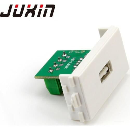 Fast Free Ship 2.0 USB no need solder module USB socket free weld USB wall plug USB module combined 86 type panel wall socket