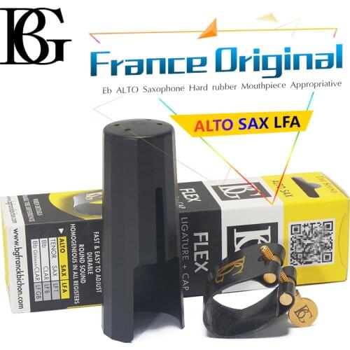 France Original Eb ALTO and Bb Tenor Saxophone and Clarinet Hard rubber Mouthpiece Appropriative ligature and cap LFA LFT LFB