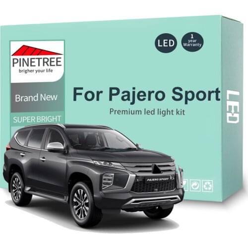 Led Interior Light Kit For Mitsubishi Pajero Sport 1 2 3 1996 -2015 2016 2017 2018 2019 2020 Led Bulbs Canbus No Error