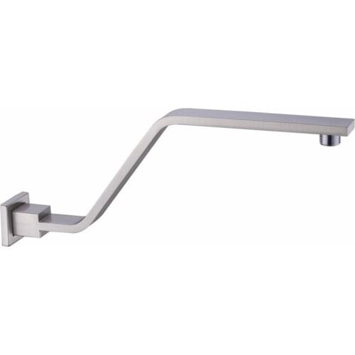 Brass Shower Arm Heighten Shower Head Chrome Brushed Nickel Oil Rubbed Bronze Wall Mounted Shower Arm Extension