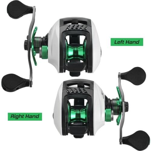 Lixada 10+1 Ball Bearings Baitcasting Fishing Reel Lightweight High Speed 9.3:1 Gear Ratio Baitcast Fishing Reel Baitcaster