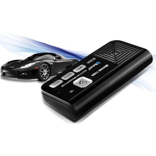 AUX Handsfree mini car-styling Bluetooth sun visor with USB car charger Bluetooth Speakerphone MP3 Player black