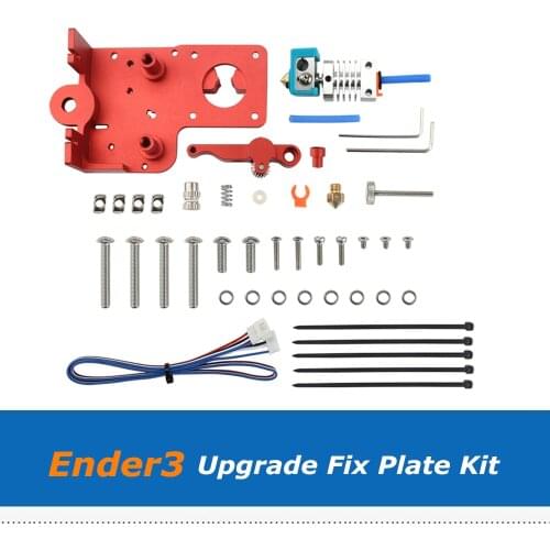Full Set Upgrade Direct Drive Hotend Dual-Drive Extruder Fix Plate Kit For Creality Ender-3/3S/V2 3D Printer Parts