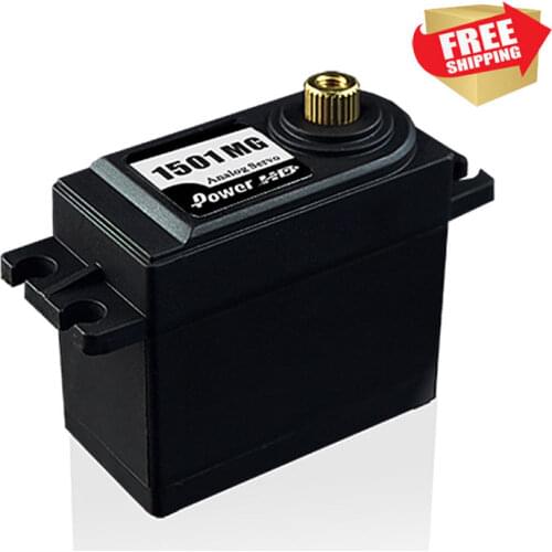 RC radio control car Power HD 1501MG 17KG servo waterproof for crawler monster-truck option upgrade parts