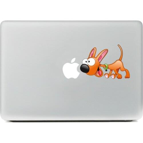 Puppy eyes wide open Vinyl Decal for DIY Macbook Pro 13 15 inch and Air 11 13 inch Decal Skin Laptop Sticker