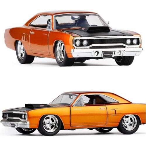 1:24 Classic 1970 Retro Sports Car Challenger 1:24 Advanced alloy car toy,collection model diecast metal model toy vehicle