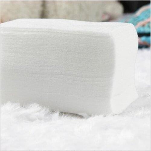 100PCS Lint-Free Wipes Napkins Nail Polish Remover Gel Nail Wipes Nail Cutton Pads Manicure Pedicure Gel Tools