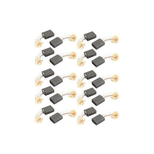 17mmx13mmx6.4mm Carbon Brushes Power Tool for Electric Hammer Drill Motor