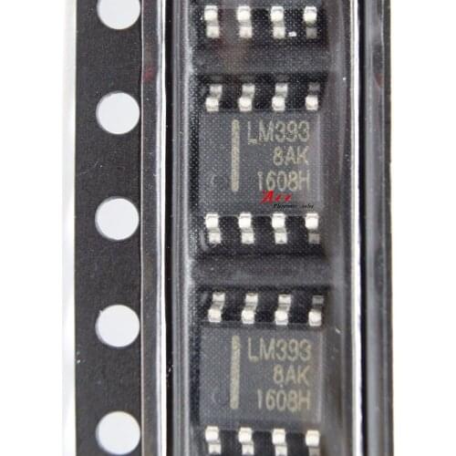 Free shipping 300PCS LM393 LM393DR SOP-8 Low power supply voltage comparator