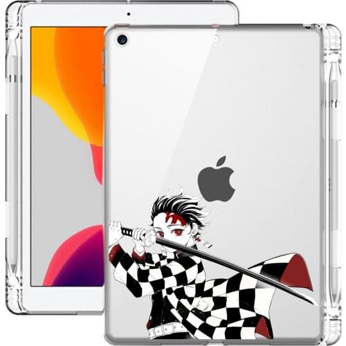 Anime Girl for iPad Pro 11 Case 2020 10.2 8th Generation Air 4 Cute Clear Funda Mini 5 7th 6th Pro 12.9 10.5 Air 2 Cartoons