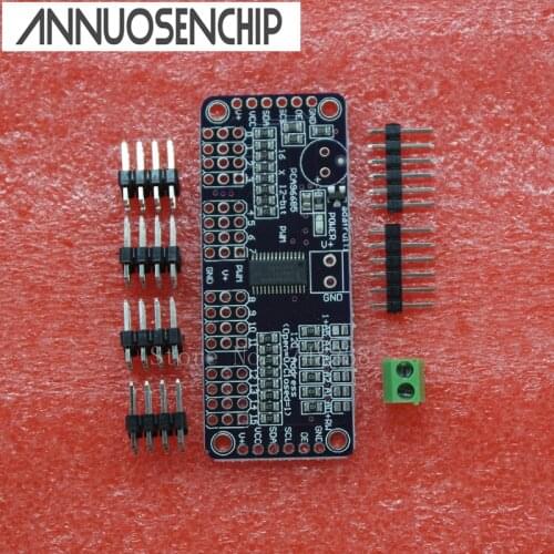 CJMCU PCA9685 16 Channel 12 bit PWM Servo Driver I2C Controller Interface Module Board For Arduino Raspberry Clock 3.3V-5V