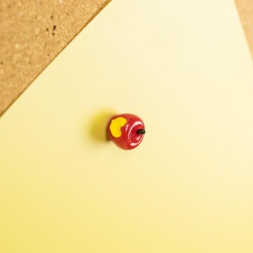 The bitten apple Decorative Thumbtacks Paper Map Cork Board Push Pins Office School Supplies
