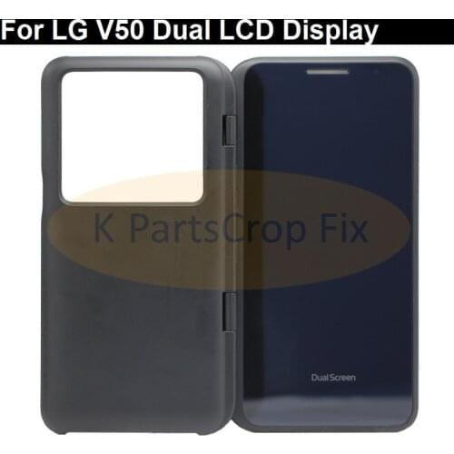 For LG v50 ThinQ 5G LCD Dual Screen Display Touch Screen Digitizer For LG V50 Dual LCD Replacement for LG V50 Secondary LCD