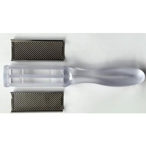 2pcs High Qualigy Double Sided Foot Rasp File Callus Remover Pedicure Wood Handle Feet Care Accessories Free Shipping #40go