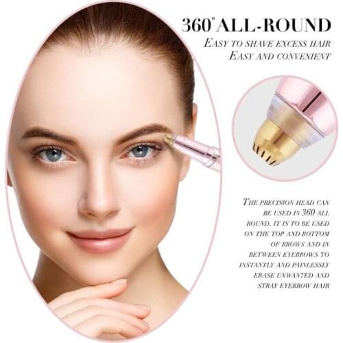 Eyebrow Epilator Maquiagem Profissional Completa Trymer Do Brwi Eye Brow Trimmer For Rasoir Visage Femme Make Up Eye Brow Shaper