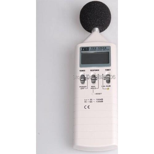 TES-1350A/ TES1350A Noise Decibel Sound Level Meter Precision Sound Level Meter (35-130dB) Noisemeter