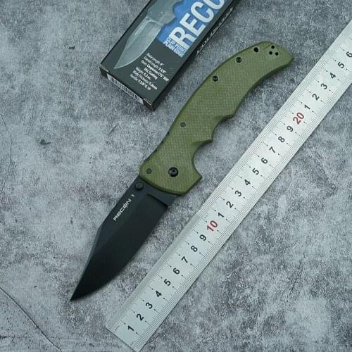 LEMIFSHE New RECON 1 G10 Handle D2 Blade Folding Pocket Survival EDC Tool kitchen camping hunt Tactical outdoor knife