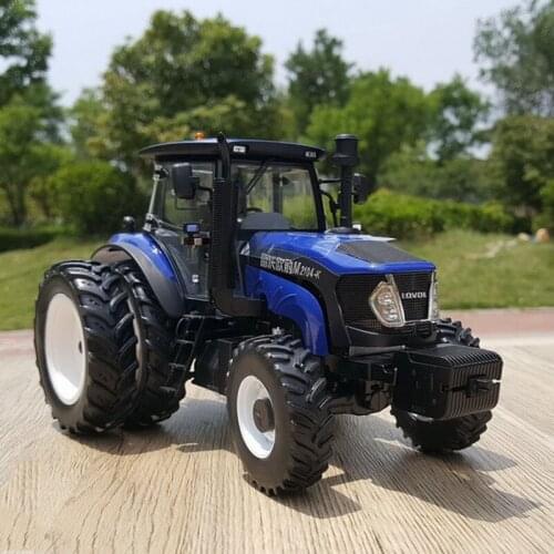 1:24Scale M2104 Tractor Agricultural Engineering Machinery Vehicle Simulation Alloy Model Collectible Decoration Gift Toy Car