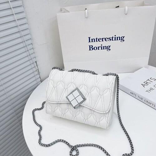 Fashion Shoulder Bag Retro hit womens crossbody bag Female Designer Leather white small Chain cheap handbags 2021 womens bran