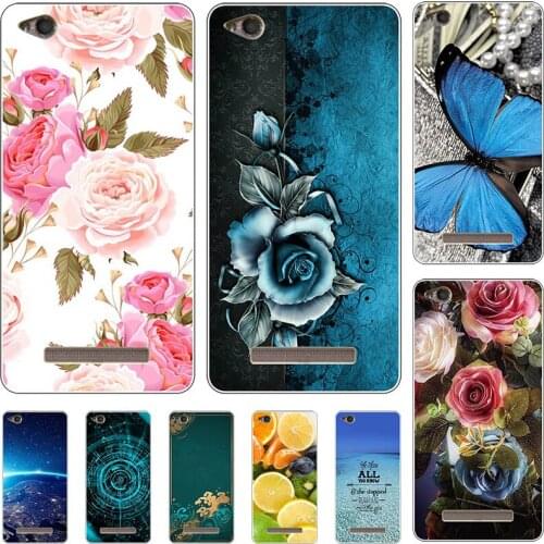 Fashion Flower Case For Xiaomi Redmi 5A 4A Redmi 4X Cover Hard Matte Cat Printing Capa Back Coque