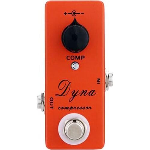 Mosky Dyna Compressor Guitar Effect Pedal Full Metal Shell Guitar Parts & Accessories