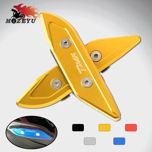 Motorcycle CNC Mirror Hole Cap Cover Driven Mirror Bracket For Yamaha TMAX 530 2012 2013 2014 2015 2016 2017 T MAX 530 TMAX530