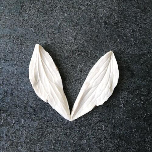 Resin Clay Molds Peony Flower Leaf Vein Texture Model Sugar Liquid Silicone Baking Embossing Epoksi Silikon Kalip Mold